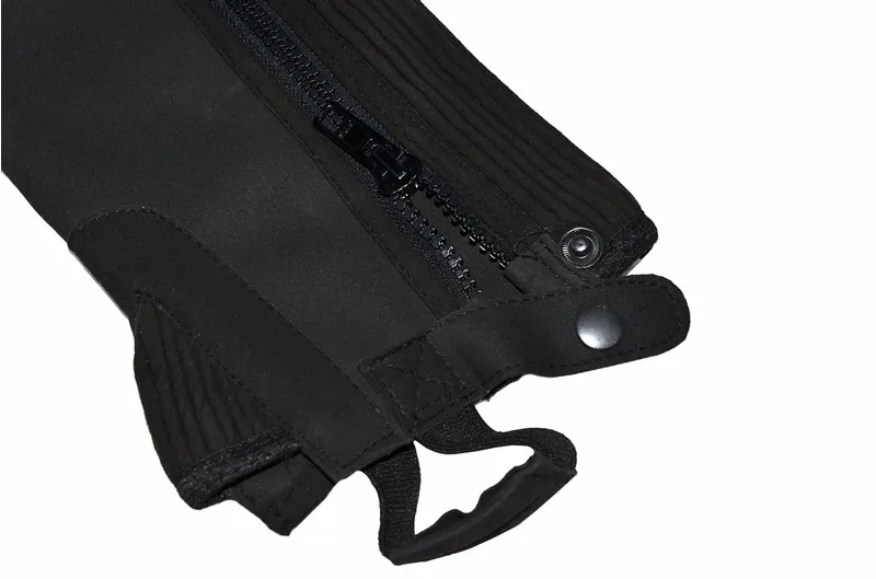 Dever Amara Synthetic Suede Half Chaps Childs in in Black-1